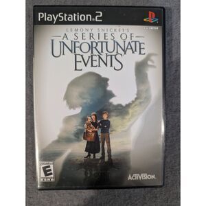 Lemony Snicket's A Series of Unfortunate Events (PS2, 2004) CIB Tested Perfect